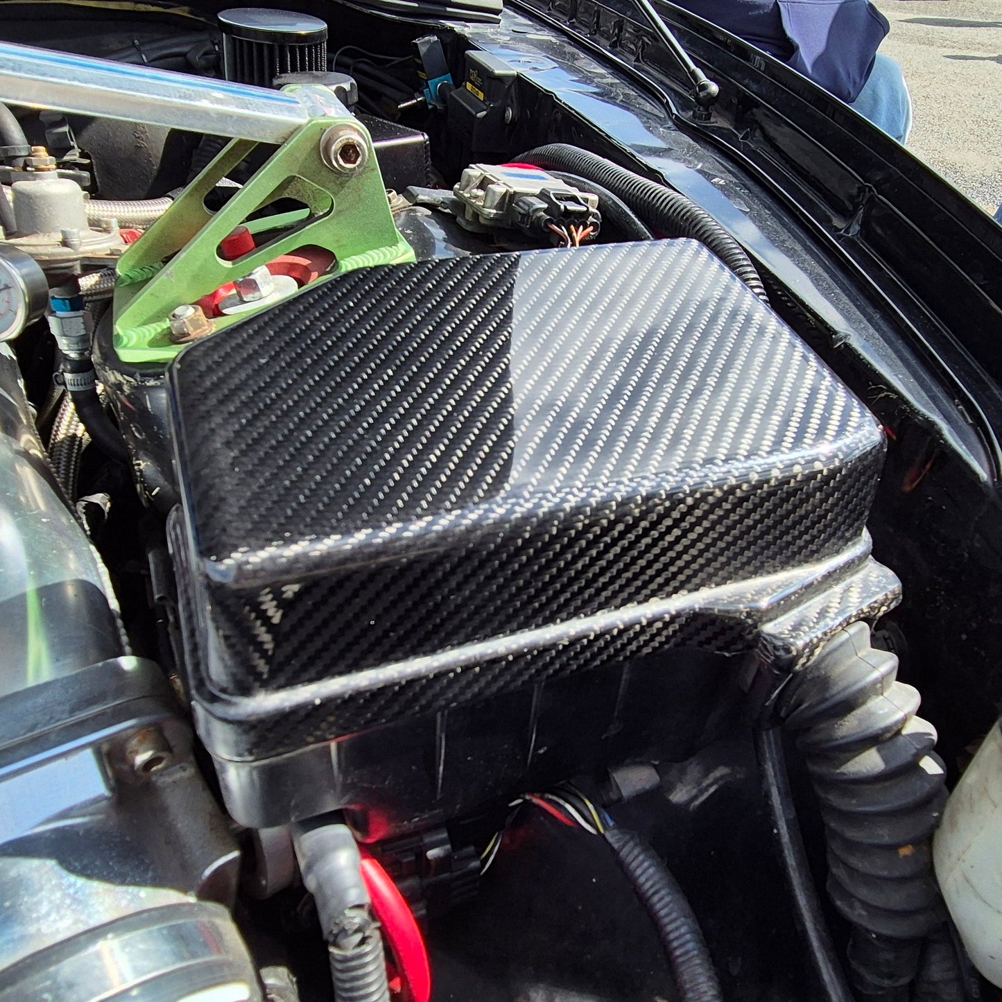 Carbon Fiber Toyota Supra Fuse Box Cover