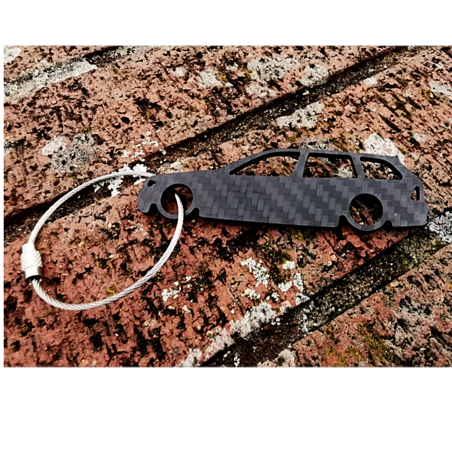 Carbon Fiber Keychain