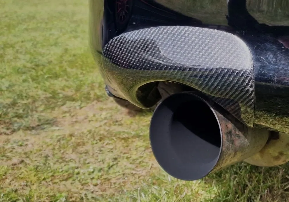 Carbon Fibre Toyota Supra Exhaust Shroud